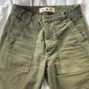 AMO Sage “Easy Army Trouser” Corduroy Trousers